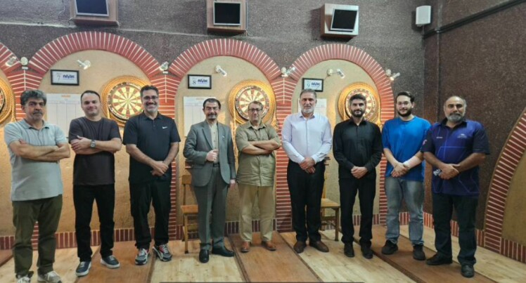 بازدید سرزده رئیس و دبیر هیئت انجمنهای ورزشی استان تهران از باشگاه دارت ناوک تهران