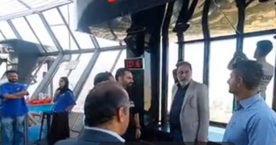 بازدید رئیس هیأت انجمن‌های ورزشی استان تهران از بانجی‌جامپینگ برج میلاد