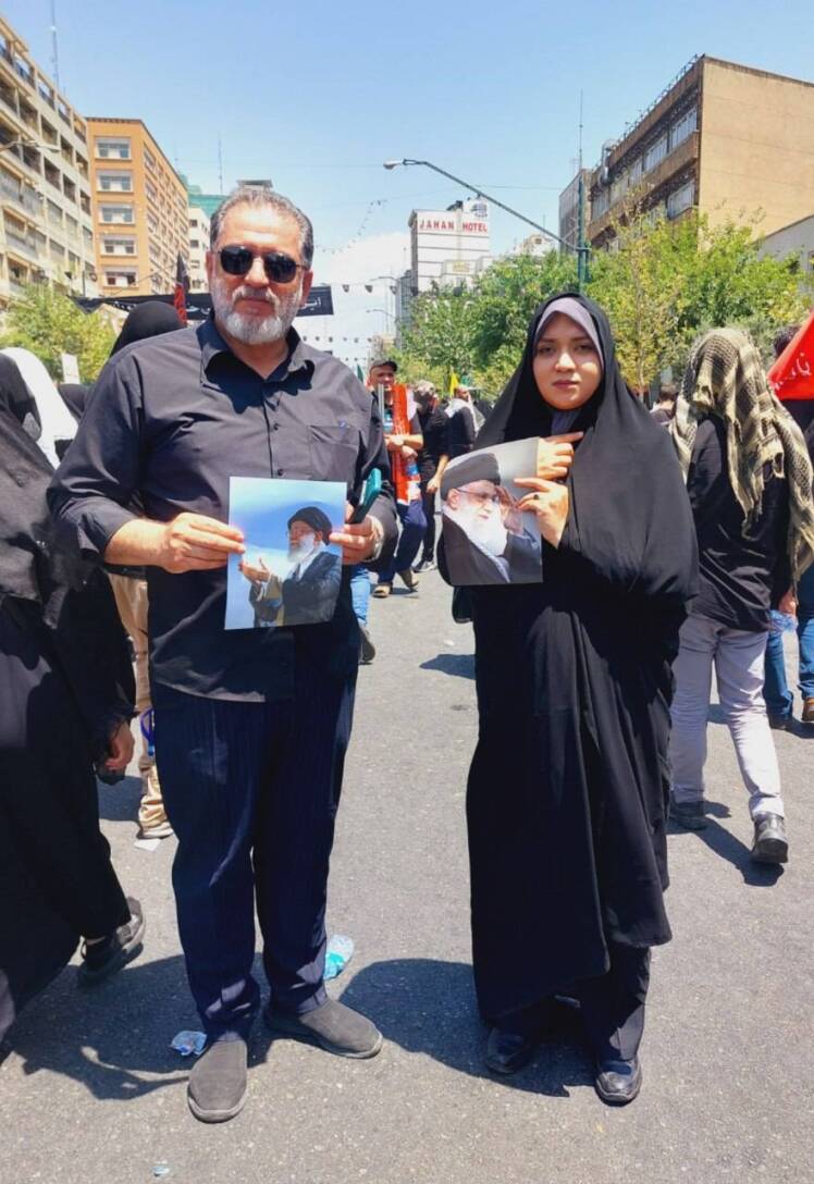 حضور مدیران انجمن های ورزشی استان تهران همگام با خیل عظیم مشتاقان در مراسم تشییع رهبر شهید حضرت آیت الله امام سید علی خامنه ای