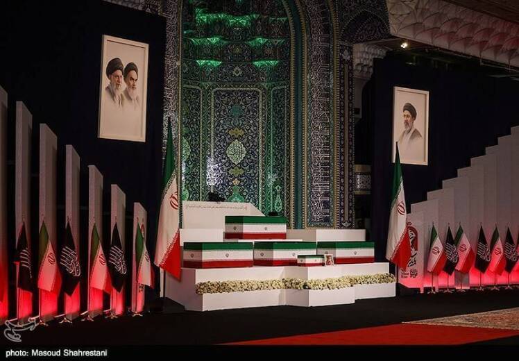 وداع جامعه ورزشی و اعضای هیأت انجمنهای ورزشی استان تهران با قائد شهید؛ تبلور اقتدار و وفاداری ملت ایران