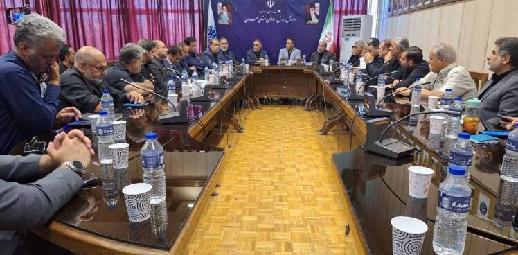 نشست هماهنگی مدیران ورزش استان تهران جهت برگزاری مراسم تشییع پیکر قائد عظیم‌الشأن امت اسلام‌
